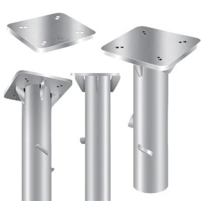 Imagen de KESSER® Soporte de base universal metal para sombrilla. Sombrilla, manivela Anclaje al suelo 16 x cm, incl. guantes