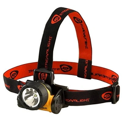 Imagen de Streamlight 61050 Trident DIV. 2 con Pilas Alcalinas, Goma y Correas Elásticas, Color Amarillo