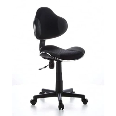 Imagen de hjh OFFICE 634120 Silla Escritorio para niños KIDDY GTI 2 Tejido Gris/Negro, ergonómico Juvenil, Altura Ajustable