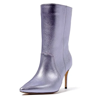 Imagen de L37 HANDMADE SHOES Gimme, Botas de Moda Mujer, Lilac, 38 EU