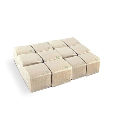 Imagen de Pack DE 1200 Servilletas Papel Reciclado y Biodegradable Textura Micropunto Más Gruesas Absorbentes 10 x cm Plegadas Hostelnovo CONTIENE ARTÍCULO MENAJE ALEATORIO