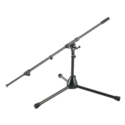 Imagen de K&amp;M 255 Soporte de micrófono con brazo negro
