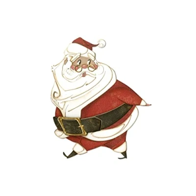 Imagen de Sizzix Troquel Thinlits Die Set 11 piezas Alegre Papá Noel