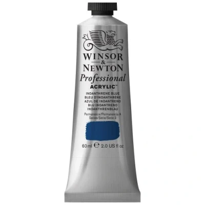 Imagen de Winsor &amp; Newton Professional Acrylic Pintura Acrílica en Tubo, Azul (Indanthrene Blue), 60 ml