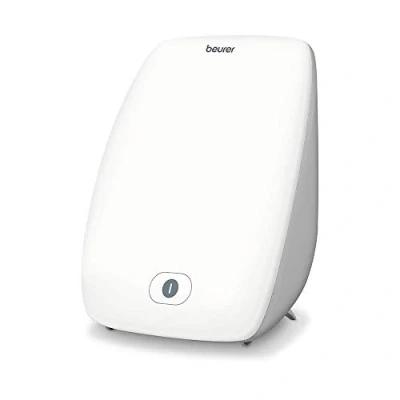 Imagen de Beurer TL41UK Touch Compact LED SAD Lamp, ayuda a combatir el trastorno afectivo estacional y ofrece 10.000 lux de luz, diseño compacto terapia luz sin UV, dispositivo médico certificado