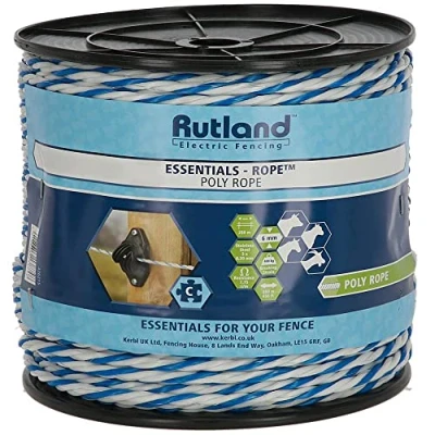 Imagen de Rutland Essentials Cuerda de Polietileno (200 m), Color Blanco y Azul