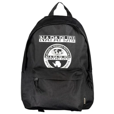 Imagen de NAPAPIJRI Mochila Hombre/Mujer cierre con cremallera, bolsillo interior y exterior, tirantes ajustables., Negro