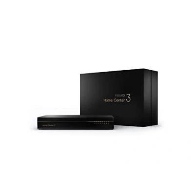 Imagen de FIBARO FGHC3 3/Z Wave Plus Home Center Smart Hub, Management System, EU UK, Negro