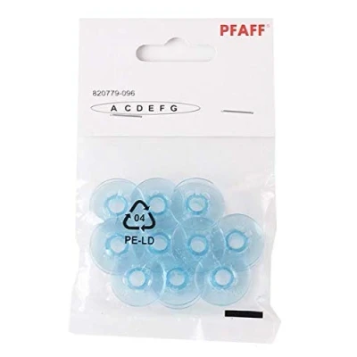 Imagen de Pfaff Ref 820779 096 Pack de 10 Canillas Para Máquinas Coser &quot;A C D E F G&quot;