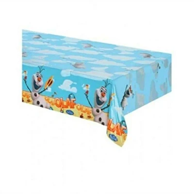 Imagen de ALMACENESADAN, 5162, Pack Fiesta cumpleaños; Mantel 120x180 cm; de la Licencia (Olaf)