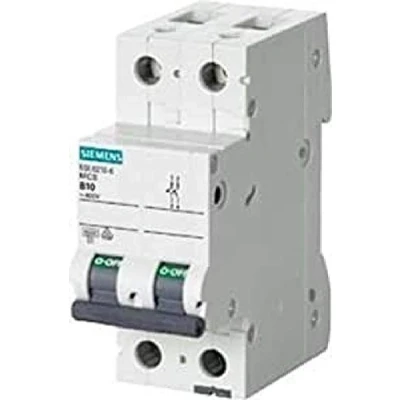 Imagen de Siemens 5sl6 Automático magnetotérmico 400v 6ka 2 polos c 6a