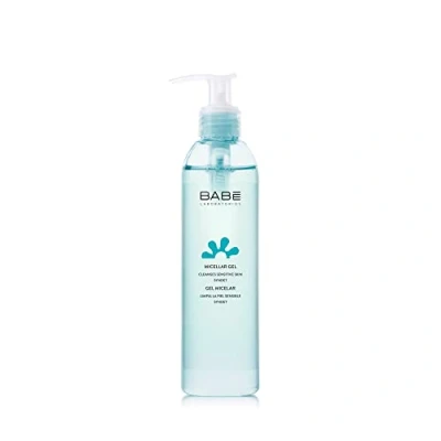 Imagen de LABORATORIOS BABÉ Gel Micelar Calmante 245ml Limpieza Facial Suave Todo Tipo de Piel Sensible y Atópica Espumante Uso Diario Unisex Textura No Irrita