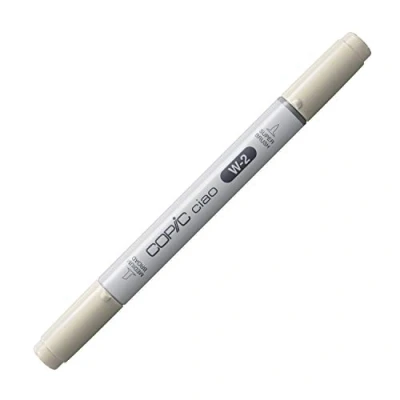 Imagen de COPIC Ciao Marcador Gráfico de Doble Punta, Gris (Warm Gray 2), 1.4 ml