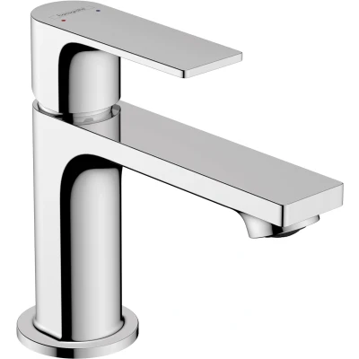 Imagen de hansgrohe Rebris E Grifo monomando de lavabo 80 con vaciador automático, cromo, 72550000