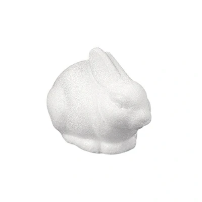 Imagen de Rayher 3347900 Conejo de poliestireno, Sentado, 14 x 8 cm