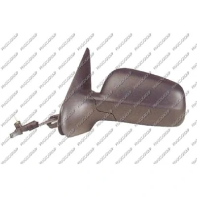 Imagen de espejo retrovisor Prasco ST0317126 derecha imprimado manual, mecánico ajustable desde interior, Ajuste por cable, Caja grande de SEAT: Ibiza 2