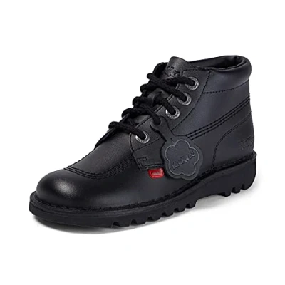 Imagen de Kickers Kick Hi Core Botines Mujer, Negro (BLACK/BLACK), EU 42