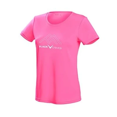 Imagen de Black Crevice Camiseta para Mujer, Color Rosa, Talla 38