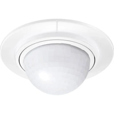 Imagen de Steinel IS 360 1 sensor de movimiento empotrable, en color blanco, con potencia conmutación máxima 1000 W, 360, alcance 4 metros y compatibilidad las bombillas LED