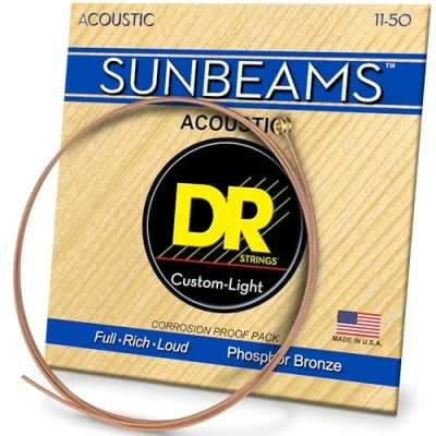 Imagen de DR String RCA 11 Sunbeam Juego Cuerdas Acústica