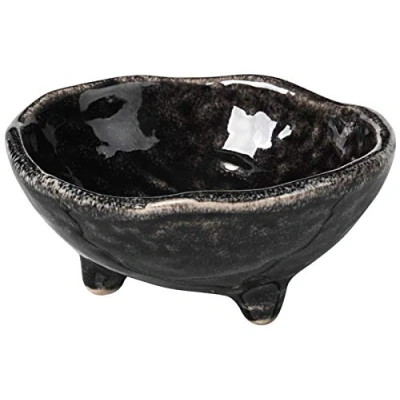 Imagen de broste Copenhagen 14533182 Nordic Coal Cuenco Ceramica con Base pequeña (8,5 cm)