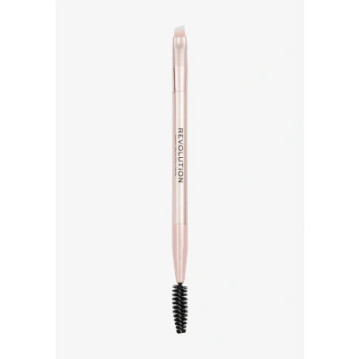 Imagen de Revolution, Brocha para Cejas Define &amp; Fill Create (R1), Doble con Spool y Pincel Angulado, Vegana Libre de Crueldad Animal