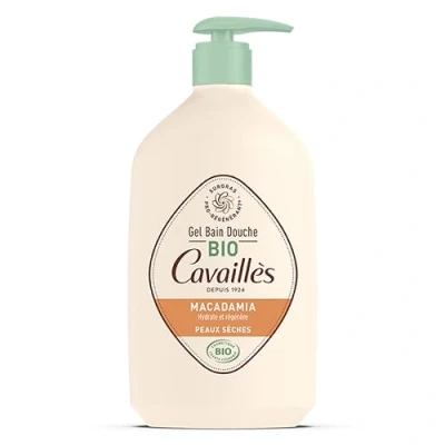 Imagen de Rogé Cavaillès Gel de baño y ducha Aceite Macadamia orgánico para pieles secas 1L
