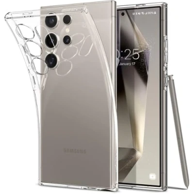 Imagen de Spigen Liquid Crystal TPU Back Cover Transparente Samsung Galaxy S24 Ultra