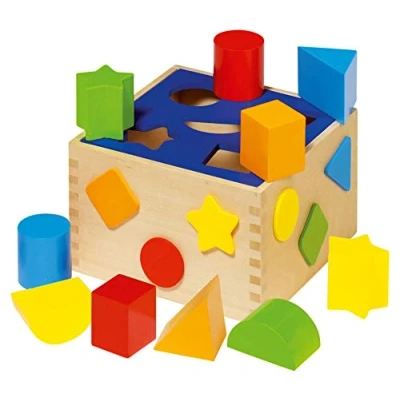 Imagen de Goki WM254 Clasificación de caja, madera, 12 piezas