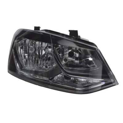 Imagen de ALKAR 2776110 Faros derecha W5W, H7/H7, WY21W con electromotor Carcasa interior negro VOLKSWAGEN: Polo V Hatchback
