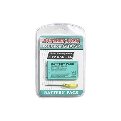 Imagen de Aousavo Batería de repuesto GBA SP Compatible con AGS 001, 003