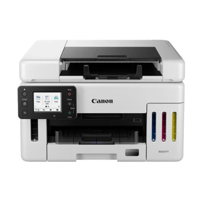 Imagen de Canon Maxify GX6550 Megatank, Impresora Profesional para Oficina, con Depósito de Tinta Rellenable, WiFi, Impresión Alta Velocidad, ADF 35 Hojas, 3 años garantía