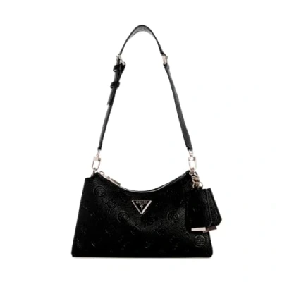 Imagen de Guess Cresidia Shoulder BAG Bolso de mano, Mujer, Talla: One Size, Black