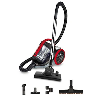Imagen de Aspirador sin bolsa Polti Forzaspira C110 Plus, 800 W, 2l, Apto parquet, HEPA, Ciclónico, Negro