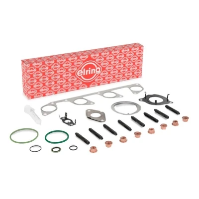 Imagen de ELRING 303.100 Juego de montaje, turbocompresor con juntas instrucciones tornillos VOLKSWAGEN: GOLF 6, Tiguan I, Passat B6 Berlina