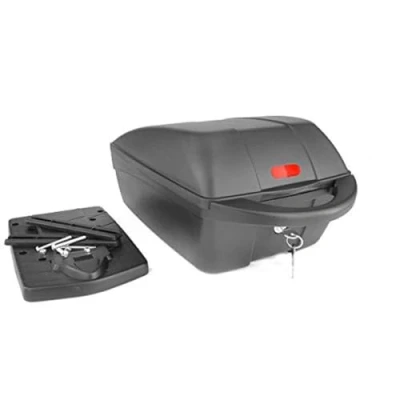Imagen de Comercial Tridegar Top Box FOR Bicycle with Quick Release System Packed w/Header Card Baulete extraíble, Unisex, Negro, No aplicable