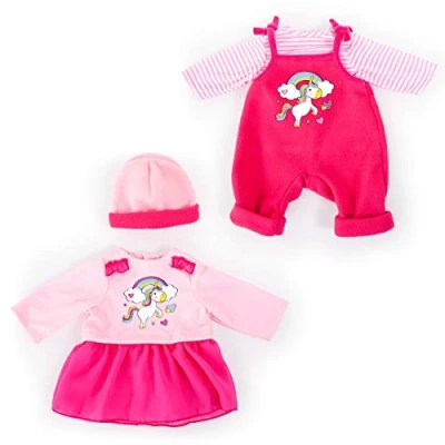 Imagen de Bayer Design Ropa 40 a 46cm, Accesorios para muñeca, Color, Rosa (84619AG) , color/modelo surtido