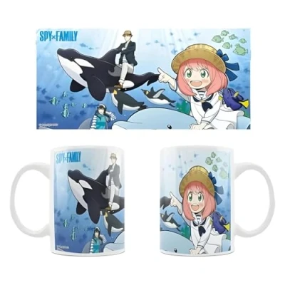 Imagen de Crunchyroll Spy x Family Animales marinos Taza/taza 320 ml Original &amp; Licencia
