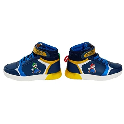 Imagen de Super Mario Brothers Zapatillas de deporte con luces para niño, azul, 31 EU