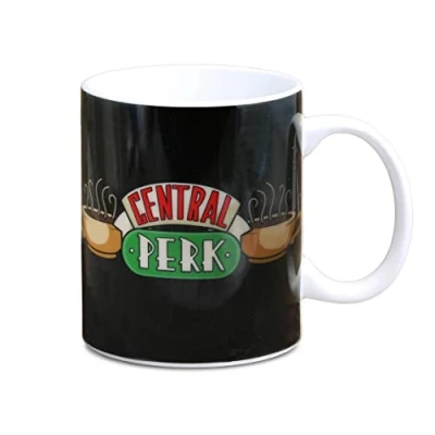 Imagen de Logoshirt® Friends Central Perk Logo I Taza de café porcelana, 300 ml Apta para lavavajillas y microondas En caja regalo color Diseño original con licencia