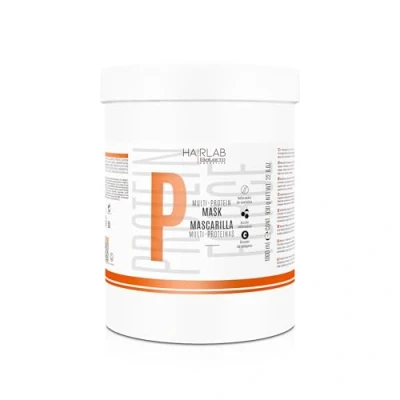Imagen de SALERM Mascarilla Cabello Dañado Multi Proteínas Hair Lab 1000 ml Repone la Falta de Queratina Natural Proporciona Cuerpo a Melena Fortalece y Repara el Sin Parabenos
