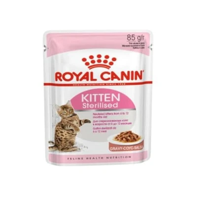 Imagen de Royal Canin Kitten Sterilised (Salsa), 85gr