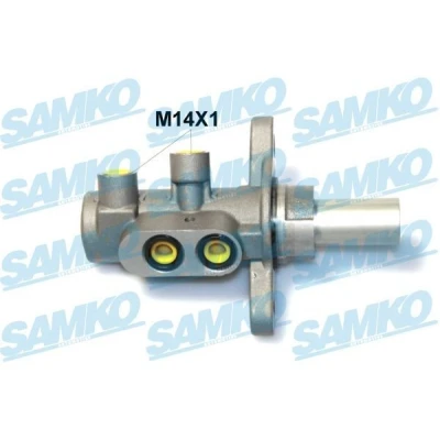 Imagen de SAMKO P30940 Cilindro Maestro de Freno 25,4mm 14 X 1 (2) FORD: FOCUS 3, 3 Turnier