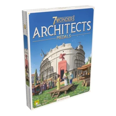 Imagen de Repos Production, 7 Wonders Architects Medals Medals, expansión, Juego Familiar, de Estrategia, 2 Jugadores, a Partir 8 años, 25 Minutos, alemán, Multicolor, Multicolor
