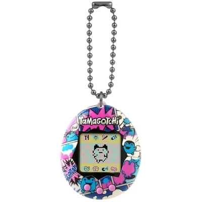 Imagen de BANDAI Tamagotchi Mascota Virtual Original Ginjirotchi Comic Book, Multicolor 42982 Juguete electrónico para Mayores de 8 años, Vuelve tu Electronica preferida con Otros diseños