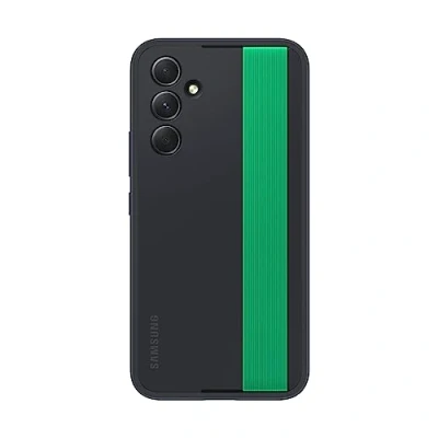 Imagen de Samsung Silicio Back Cover con Banda Negro Galaxy A54