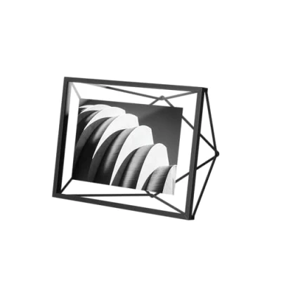Imagen de Umbra Prisma Marco para fotos, 10x15 cm, Acero, Negro