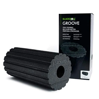Imagen de Blackroll Foam Roller Groove Standard Negro