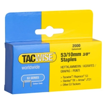 Imagen de Tacwise 0336 Caja 2000 grapas galvanizadas 53/10mm