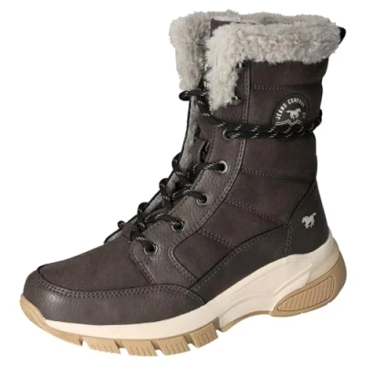 Imagen de MUSTANG 1481 604, Botas de Nieve Mujer, Gris Oscuro, 40 EU